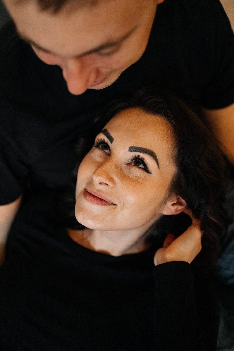 Съемка беременности в студии