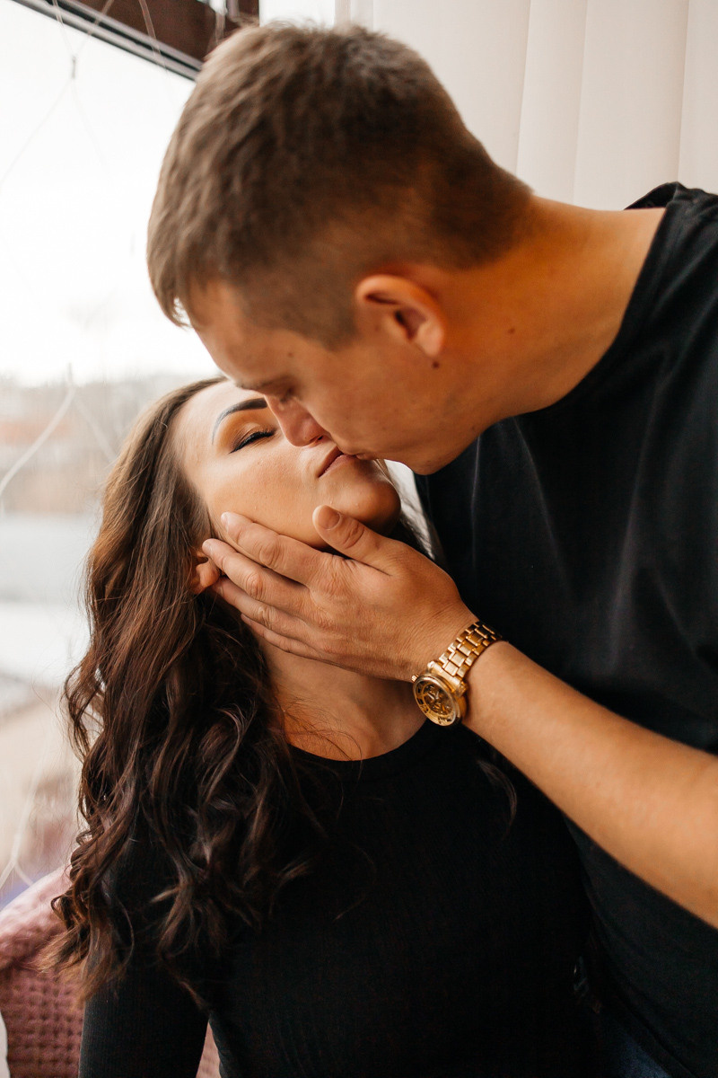 Съемка беременности в студии