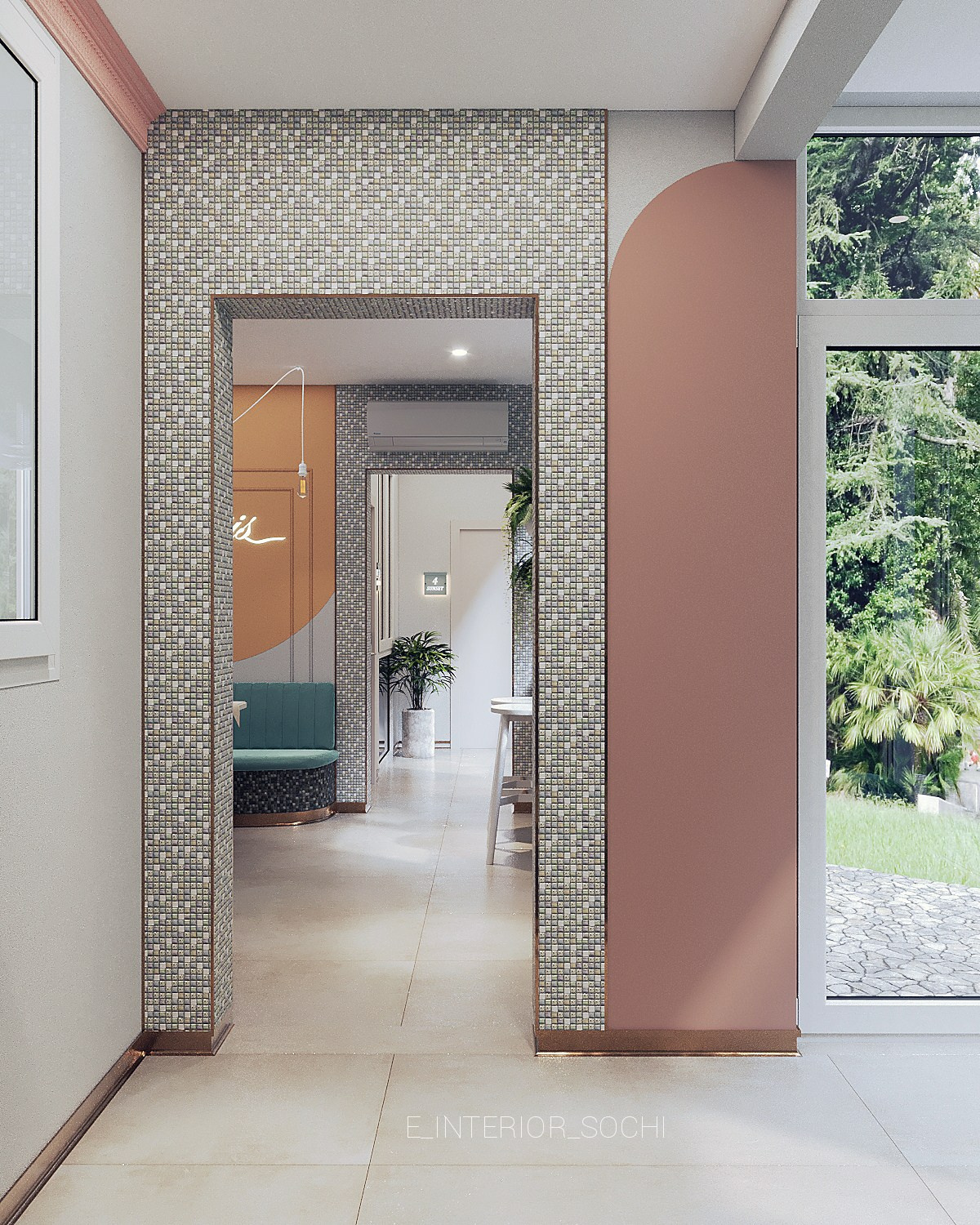 HOTEL_OASIS. Дизайн интерьера Евгения Тисленко