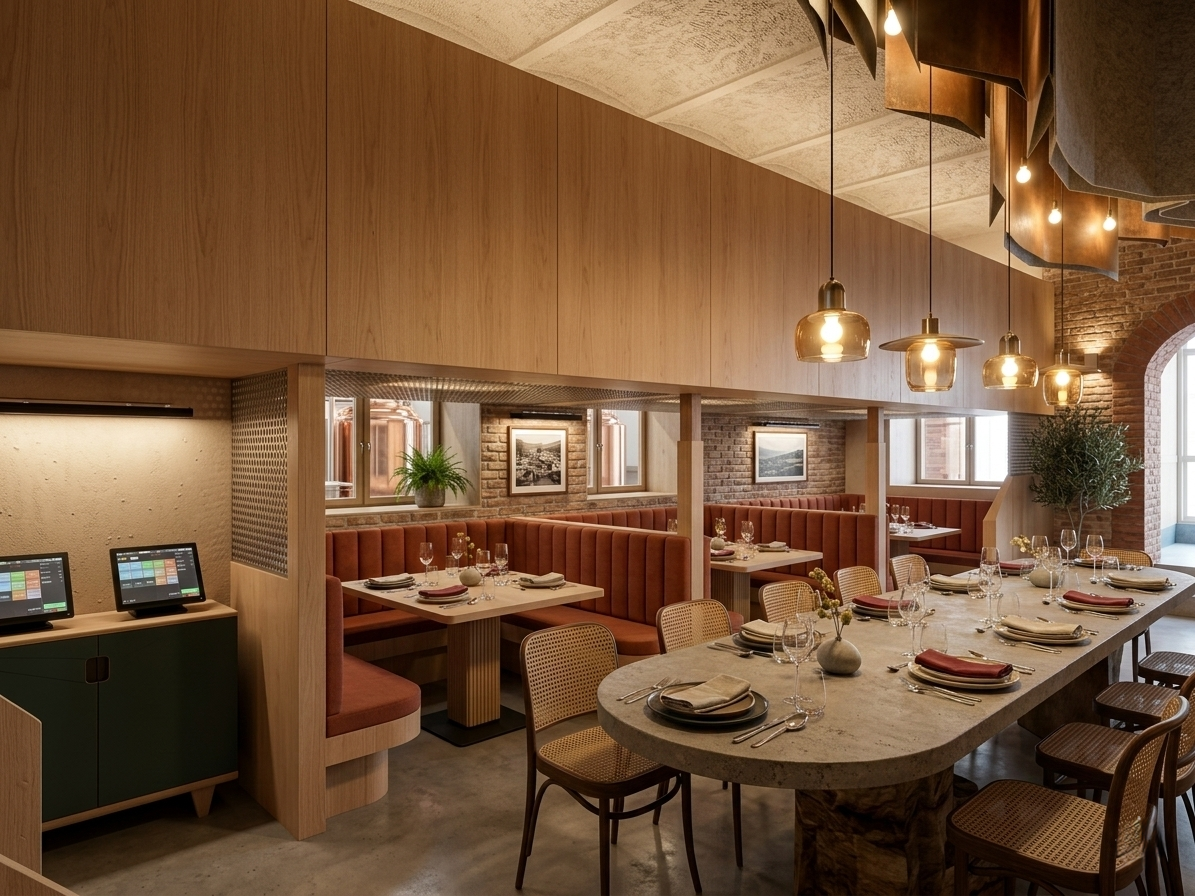 Ресторан Arctic Brewery. STD DESIGN — Студия дизайнера интерьеров и декоратора Татьяны Себурёвой