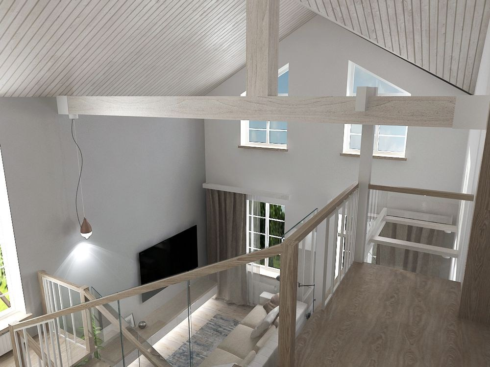 Дом в п. Новосаратовка. Дизайнер в Санкт-Петербурге Дмитрий Цыбулько