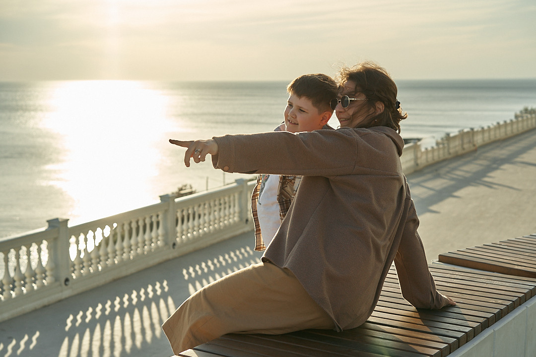 Ксения и Миша: семейная прогулка. Фотограф в Анапе Надежда Соловьёва