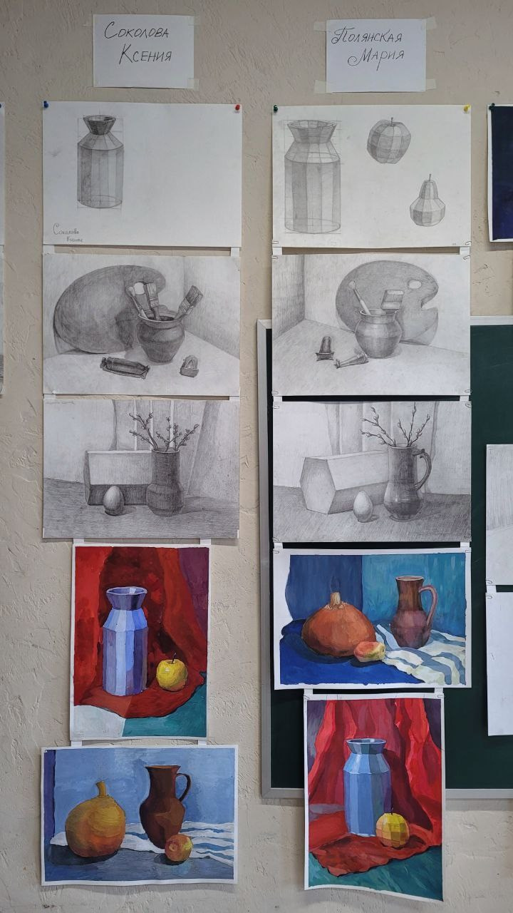 Просмотры работ. Изостудия «Мы рисуем!» ♥ Южное Бутово, Москва