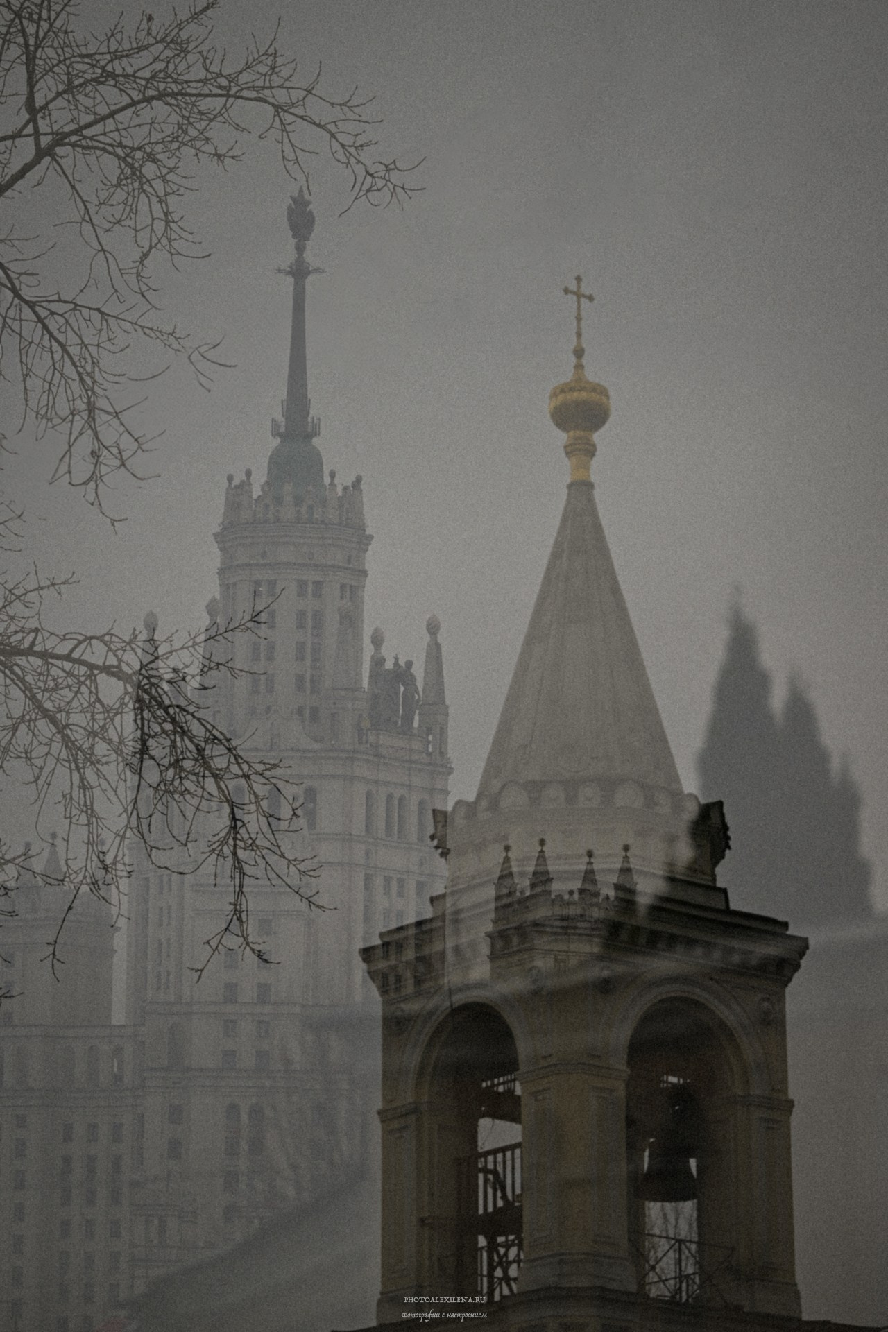 Прогулка по Москве. Авторские стильные фотокартины