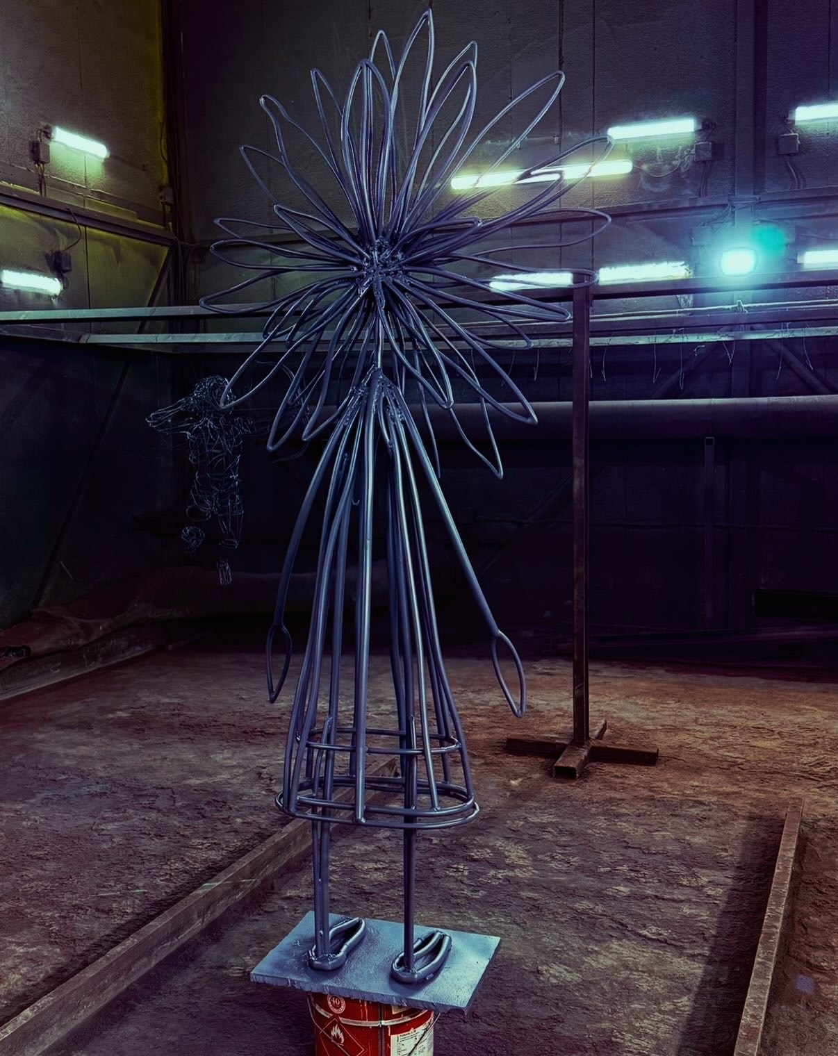 Астра_Полярный рацвет / Россия / Мурманск / ул. Ленина 5 / 2025. Художник — скульптор Антонина Фатхуллина