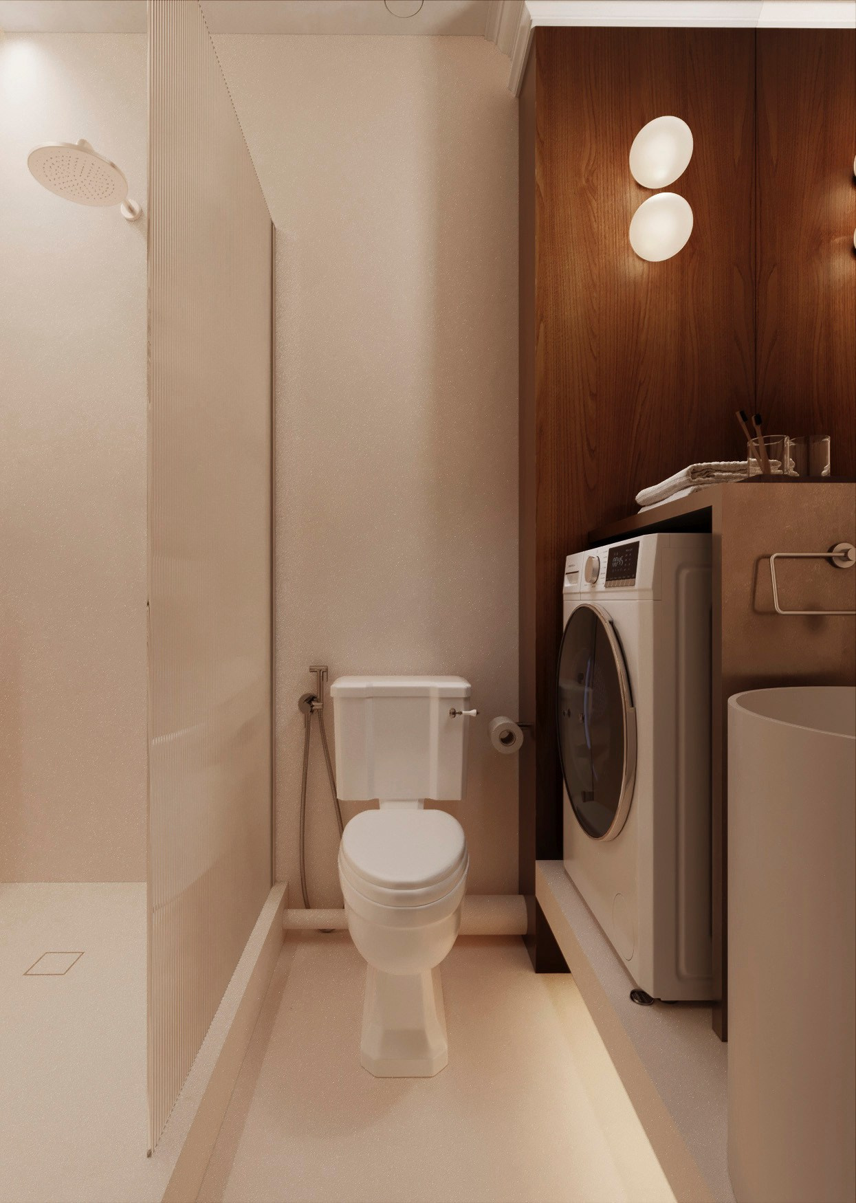 Студия ЖК «Новоостровский» г. Красноярск. Дизайн интерьера от Дмитрия Баландина