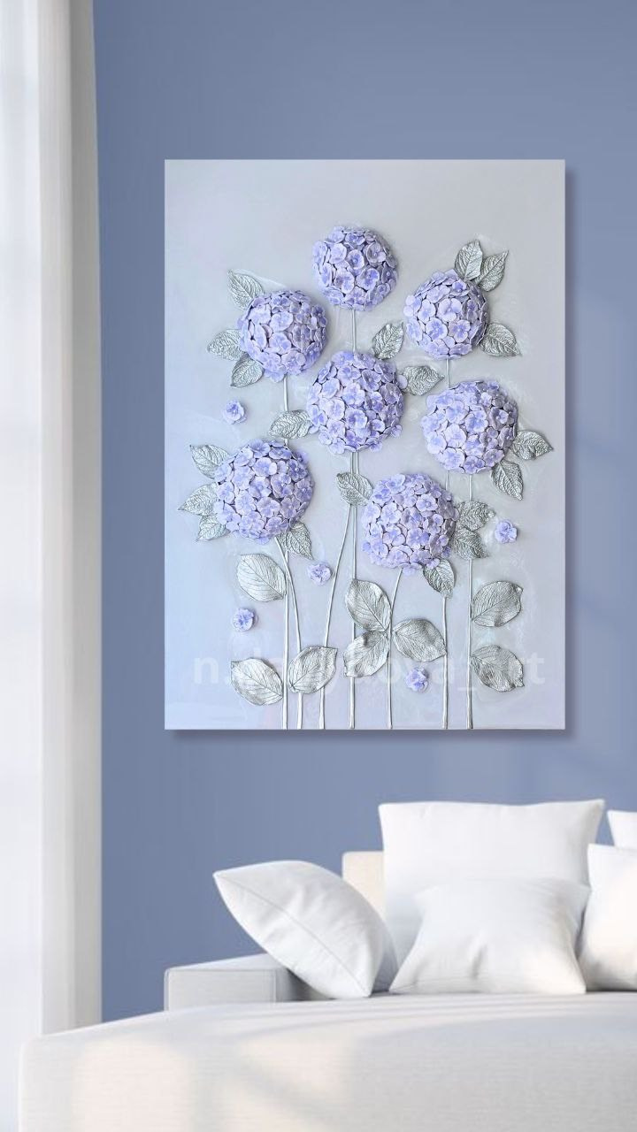 Сиреневый туман. Художник