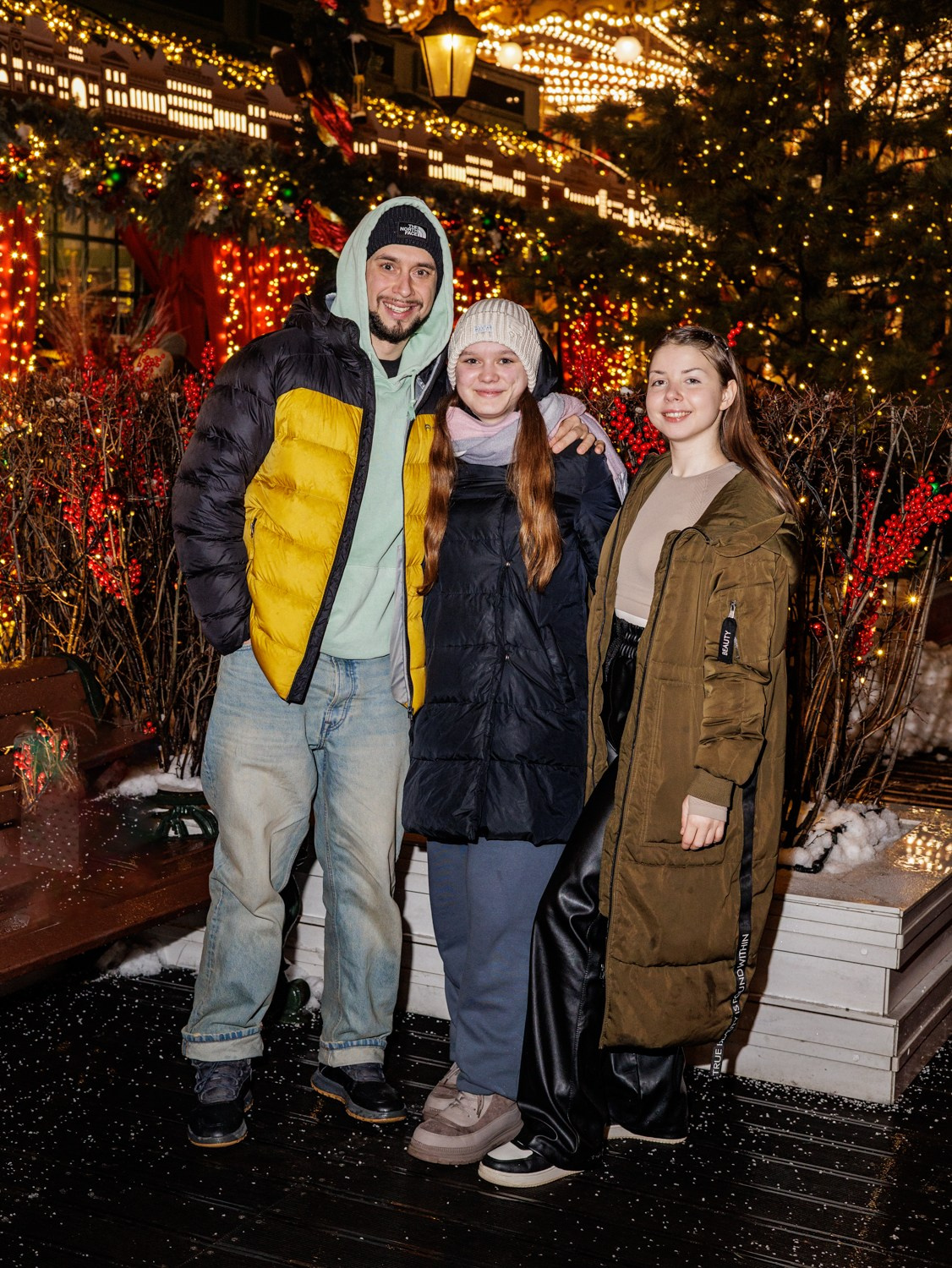 Новогодняя прогулка. Фотограф Алексей Зозин в Москве