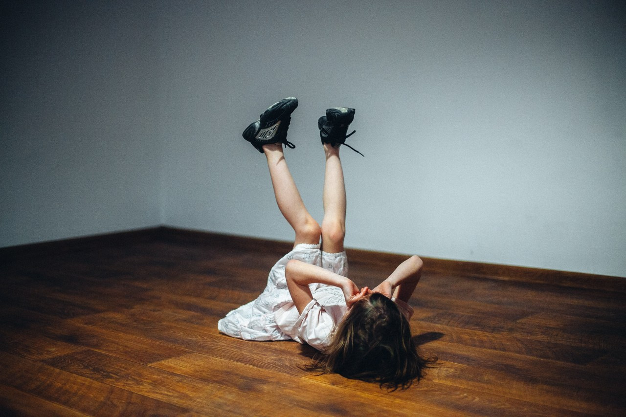 Дочка в студии. Фотограф Денис Денисов