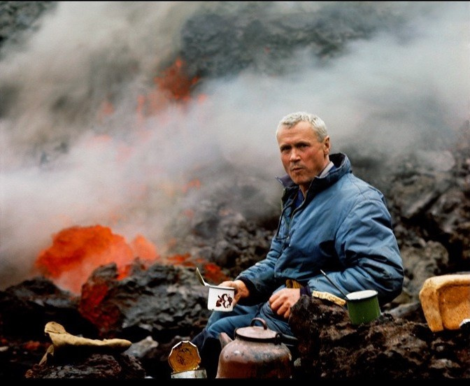 Завтрак на лаве. Вулкан Алаид, 1972 г
