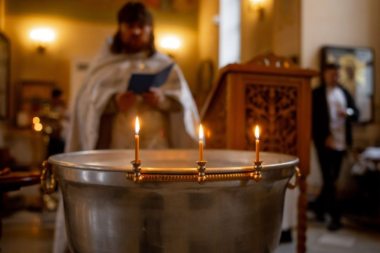 Таинство Крещения. Семейный фотограф в Москве