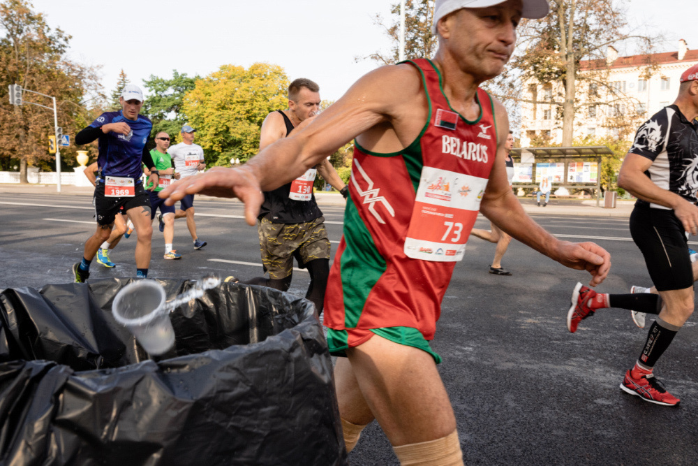 Bonaqua — питьевой партнер Минского Полумарафона 2019