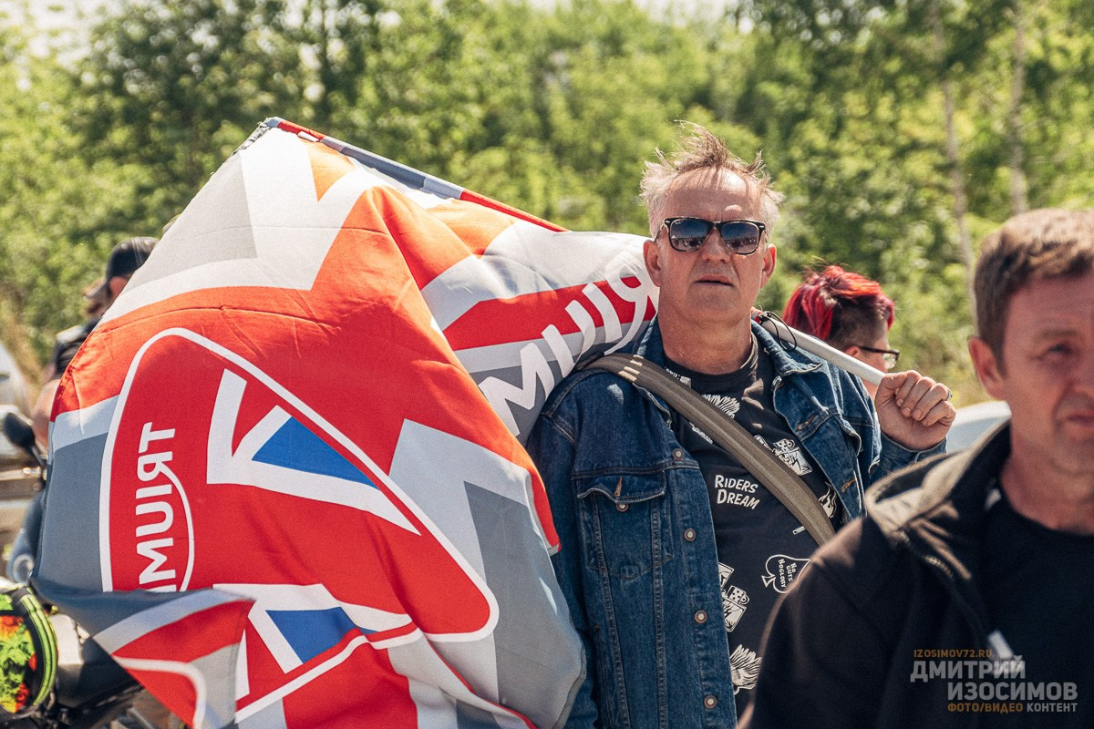 Слёт байкеров