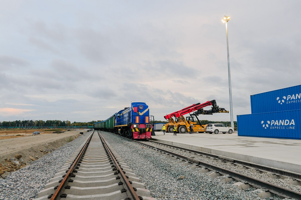 Транспортно-логистический терминал «Сибирский». Фотограф Сергей Сергеев