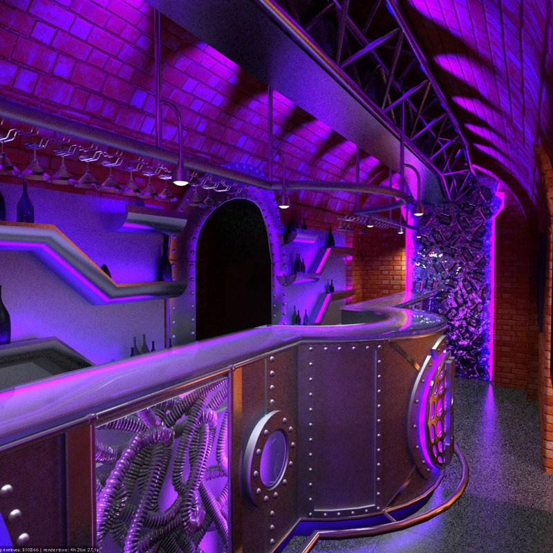 Restaurants. Archive. Interior designer Nataliia Iksanova