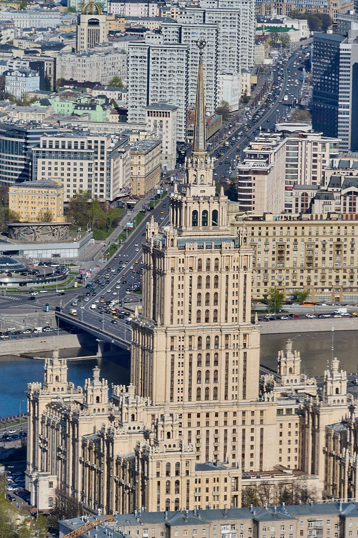 фотограф Андрей Богатов Сызрань, Городской пейзаж, архитектура Москвы, Сталинская высотка