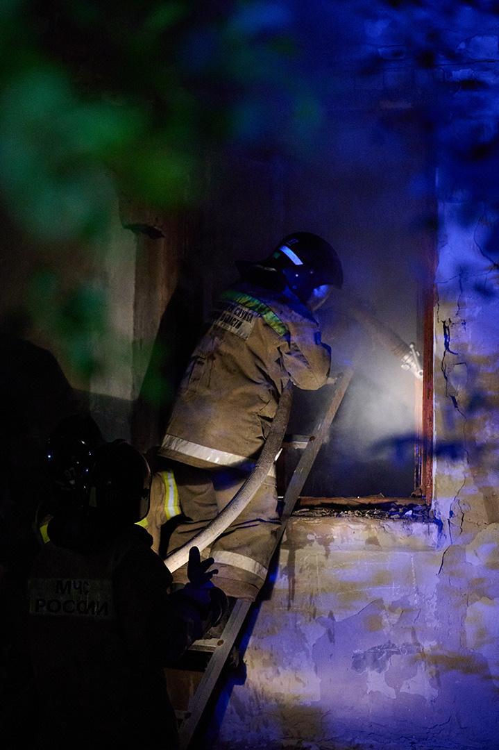 Репортажный фотограф Андрей Богатов, Сызрань. Пожар
