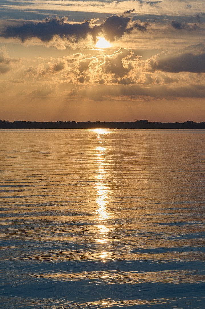 Фотограф Андрей Богатов, Сызрань. Рассвет над Волгой