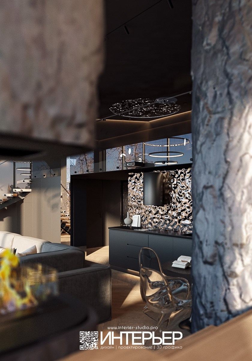 Гостевой дом со спа СТ Солнышко. Дизайн интерьера, 3D визуализация и 3D моделирование. Создание проектов и чертежей. КМВ: Кисловодск, Пятигорск, Ессентуки и удаленно