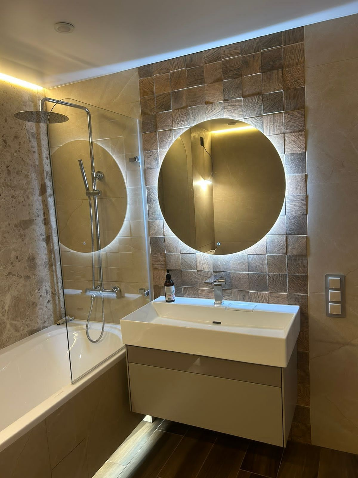 Bathroom Project. Интерьерная визуализация SketchUp+Enscape