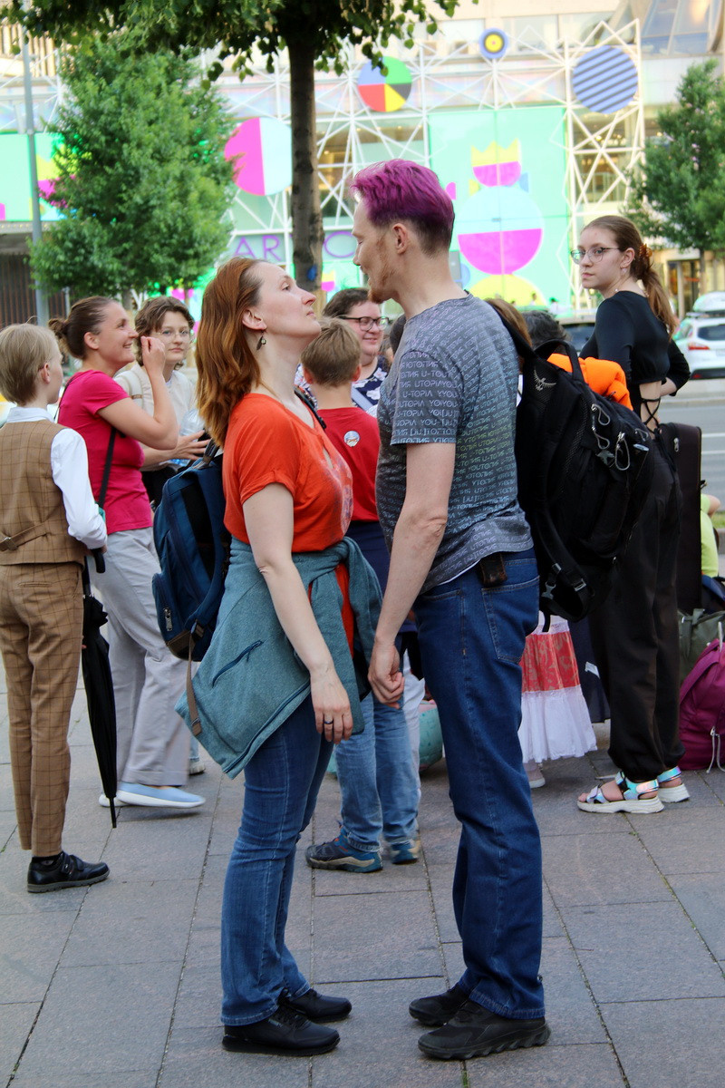 Василий Захаров с супругой