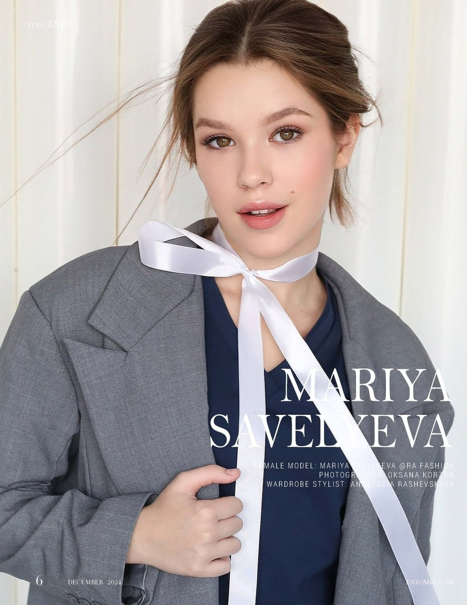 Моя работа на обложке итальянского издания ENZO Magazine. Стилист Анастасия Рашевская