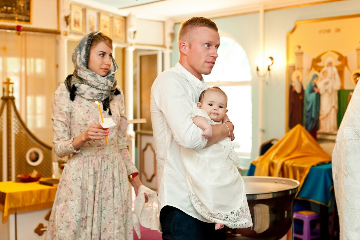 Крещение Свято-Троицкий Храм. г. Всеволожск. Фотограф на крещение в Санкт Петербурге