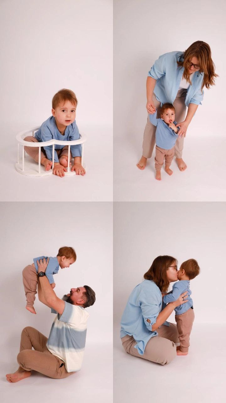 День рождения в студии. Семейный и Детский фотограф в Краснодаре Дарья Насаченко