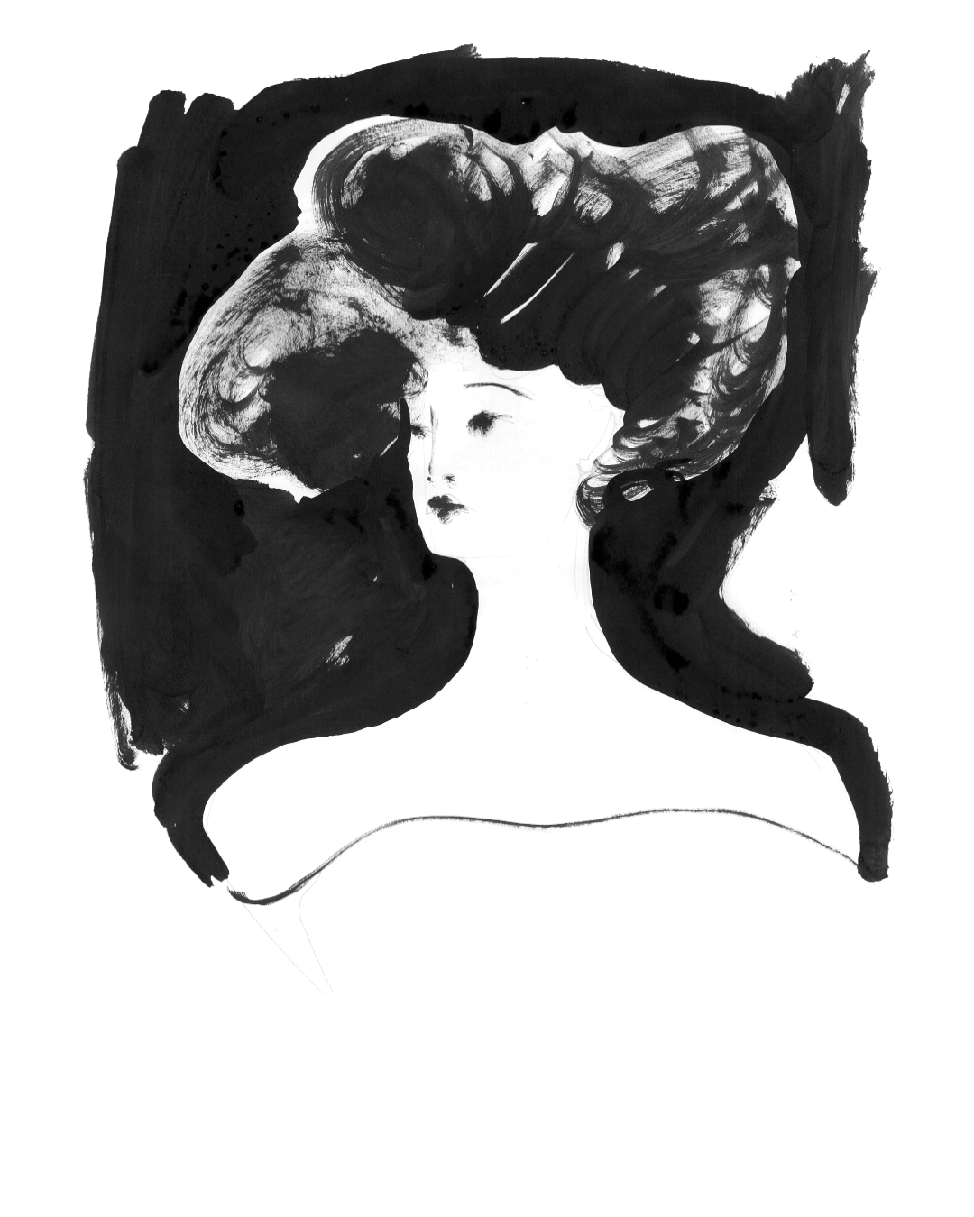 Ink Drawings. Portfolio Birdcrush