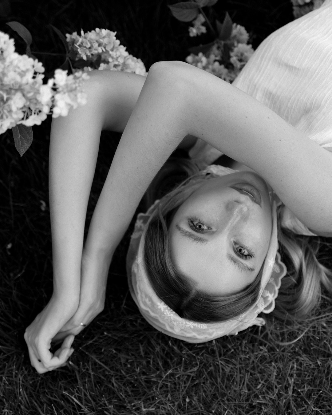 Катя и гортензии. Свадебный фотограф Краснодар Марина Зверева