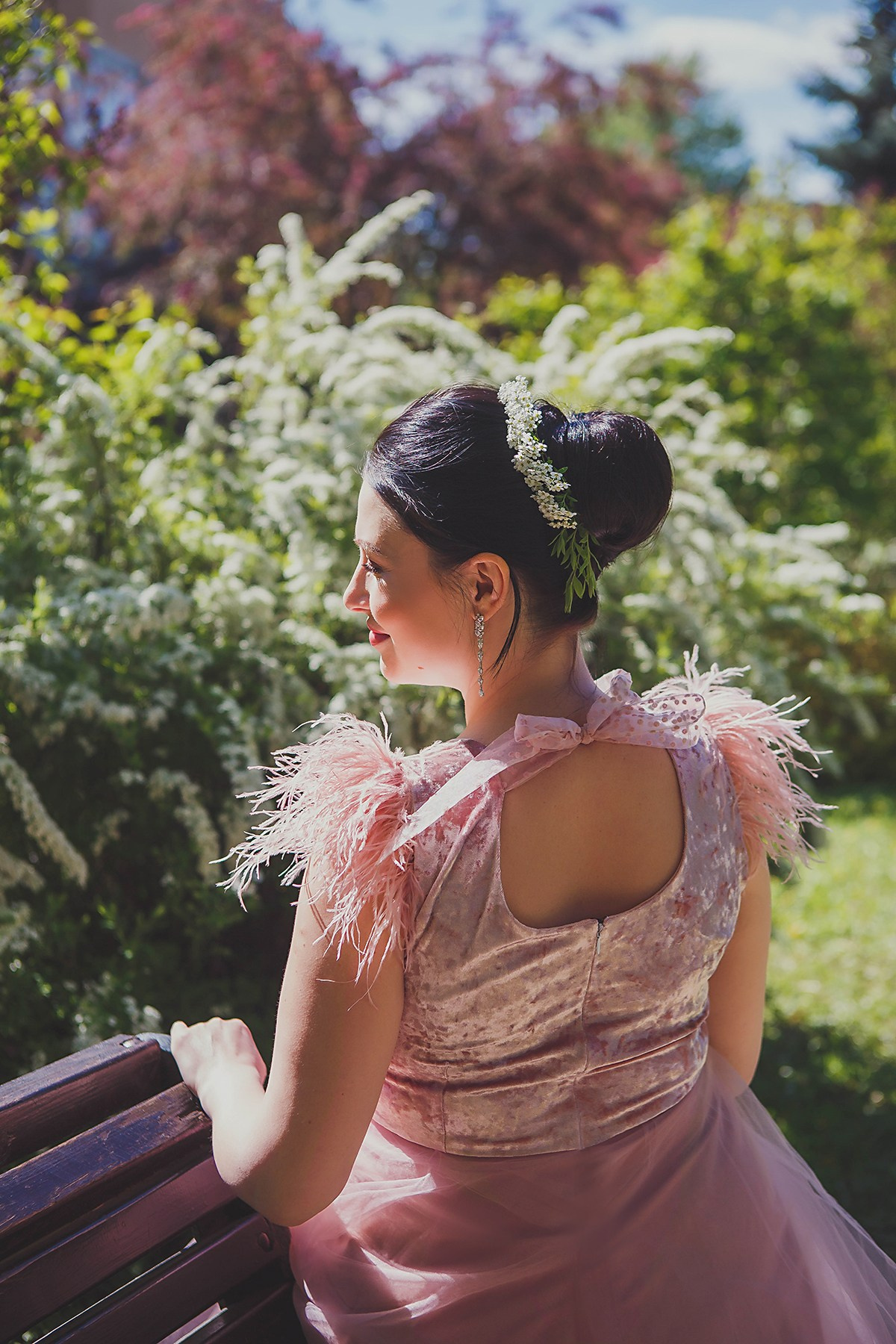 Весеннее цветение в парках. Семейный и детский фотограф в Москве Мария Быкова