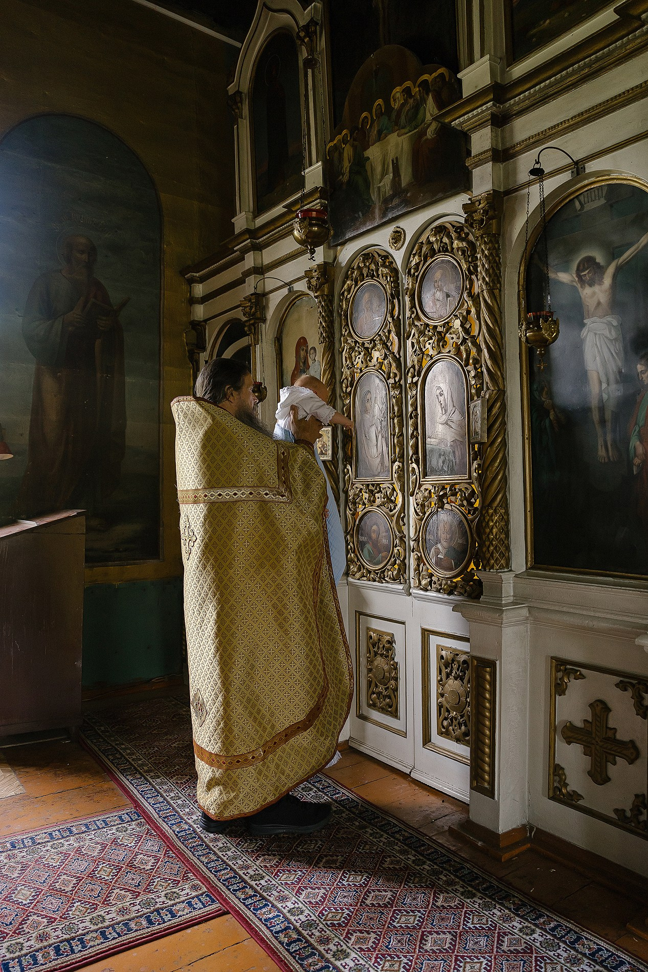 Крестины Ивана. Фотограф Олеся Жомер