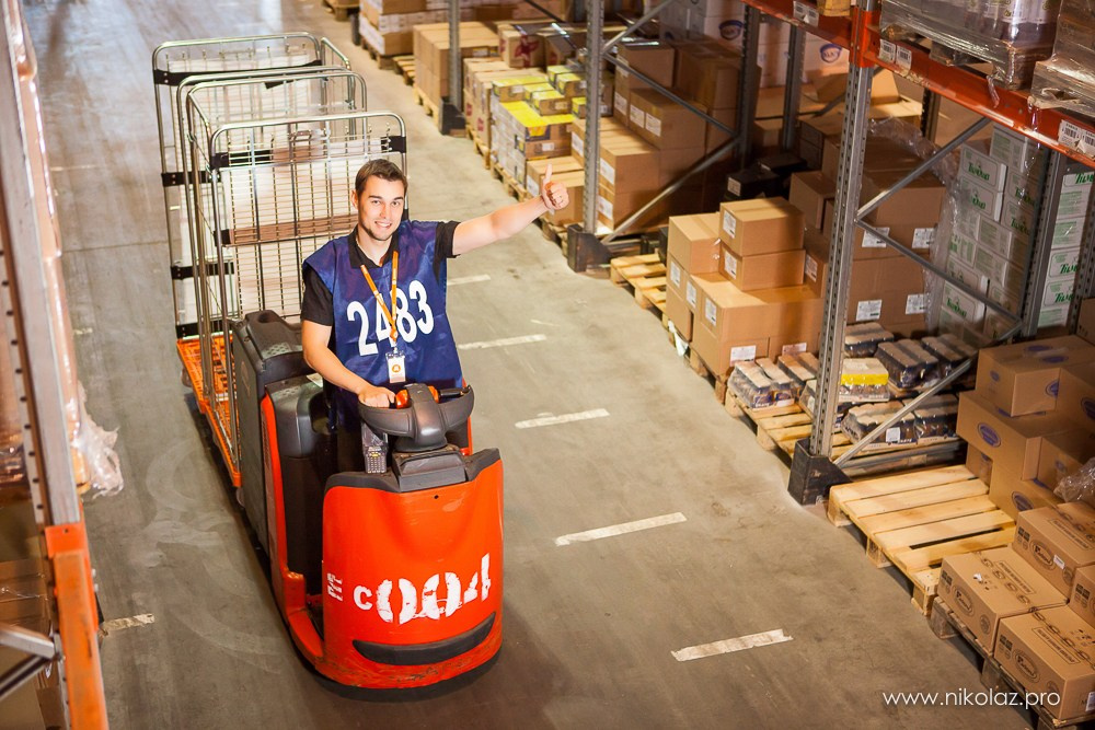 ДИКСИ склад. Видеооператор/Фотограф Николай Завьялов