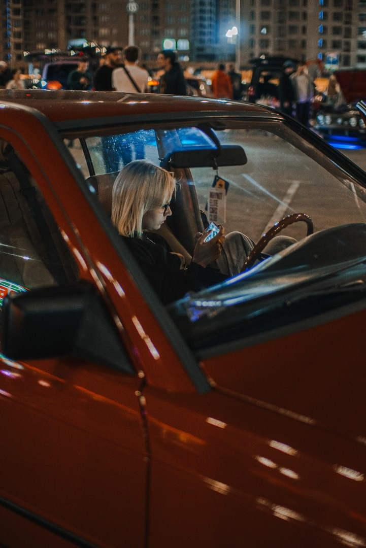 Stance мероприятие в Москве на парковке. Жуков Илья  свадебный фотограф в Москве