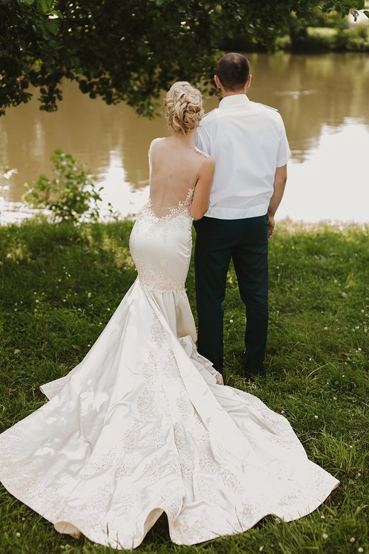 Примеры свадебных платьев. Модельер Евгений Бременев