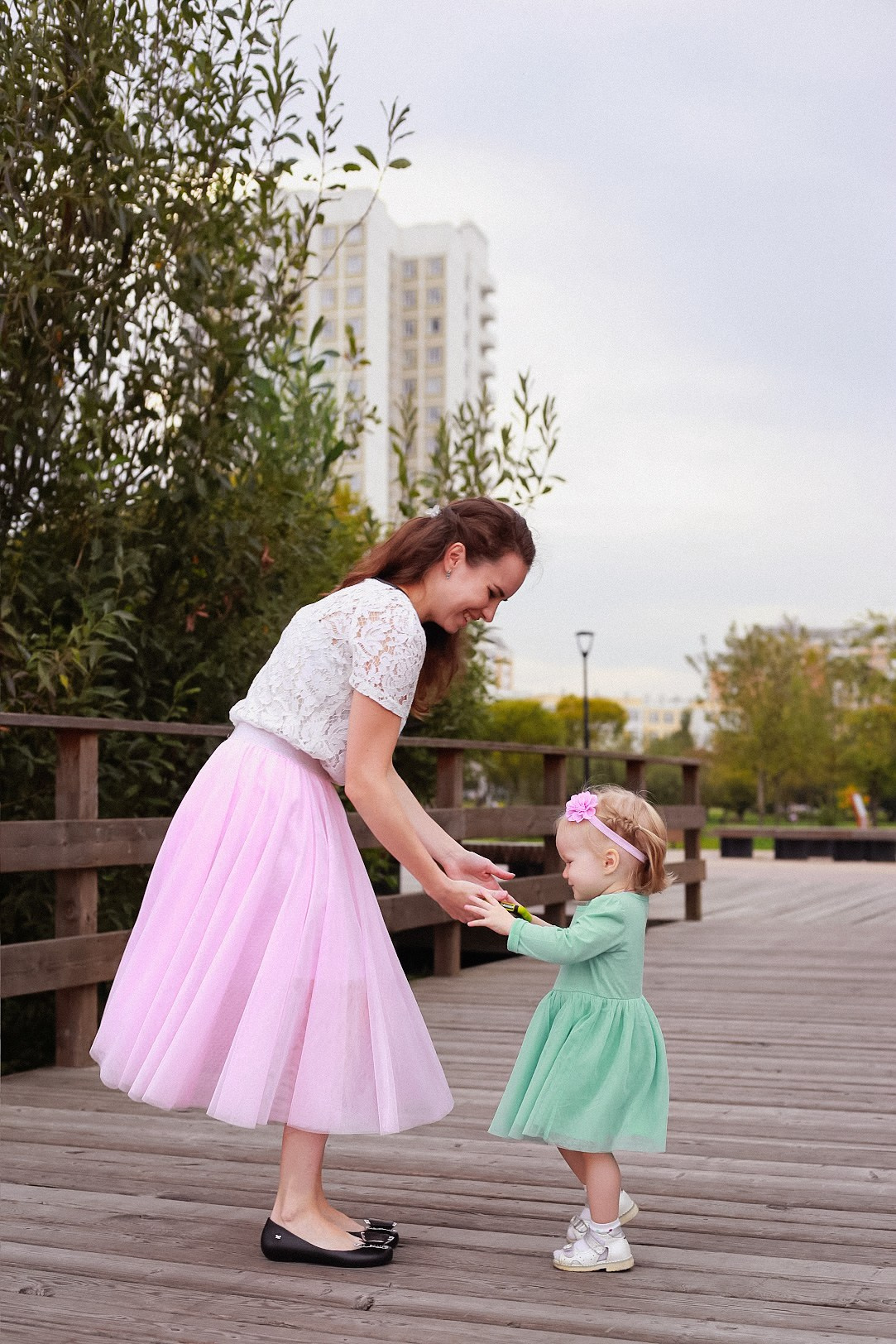 Алена и дочка Лиза. Семейный фотограф в Москве и МО Варвара Шаранова