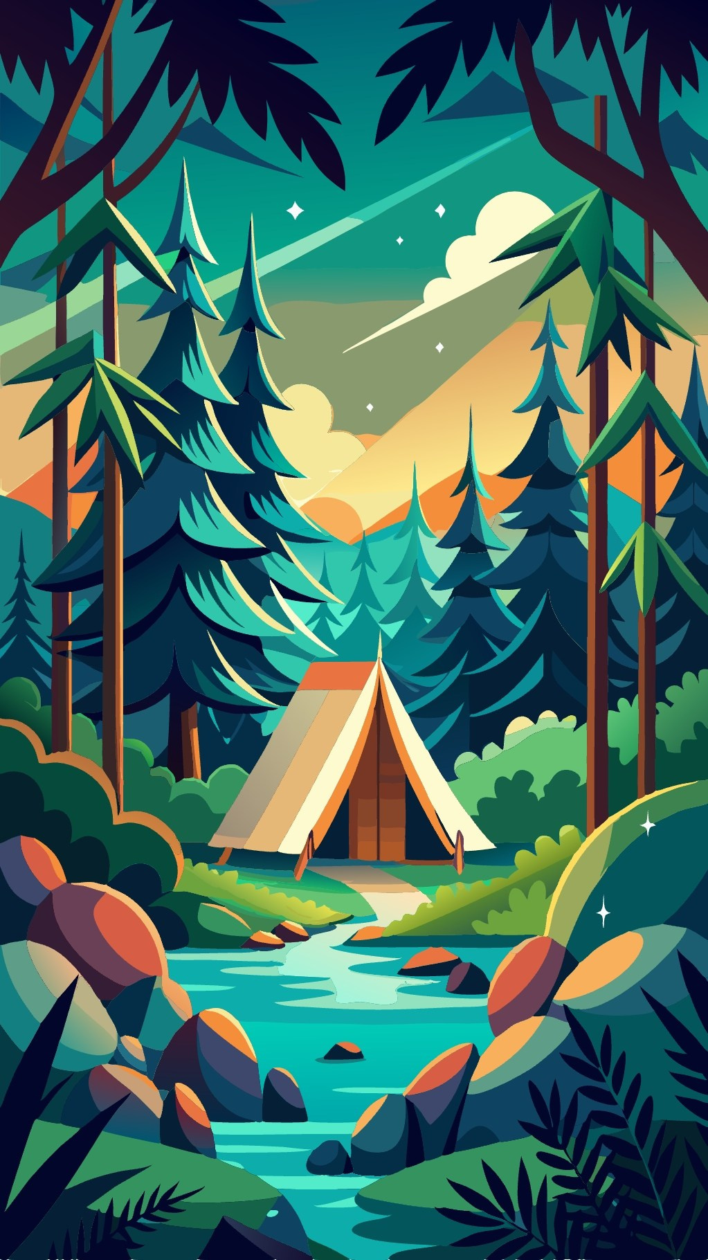 Иллюстрации совместно с ИИ. Grom Design