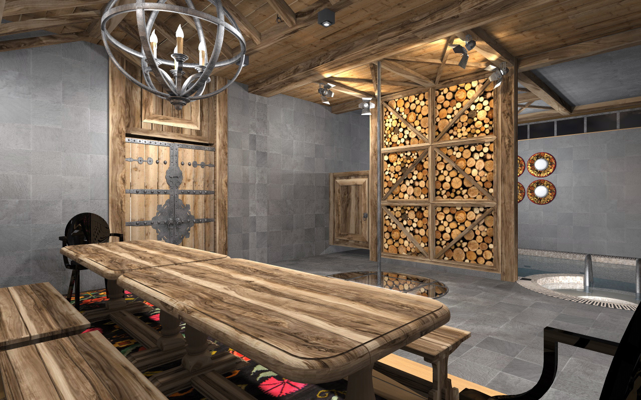 Баня. Дизайн интерьеров Краснодар