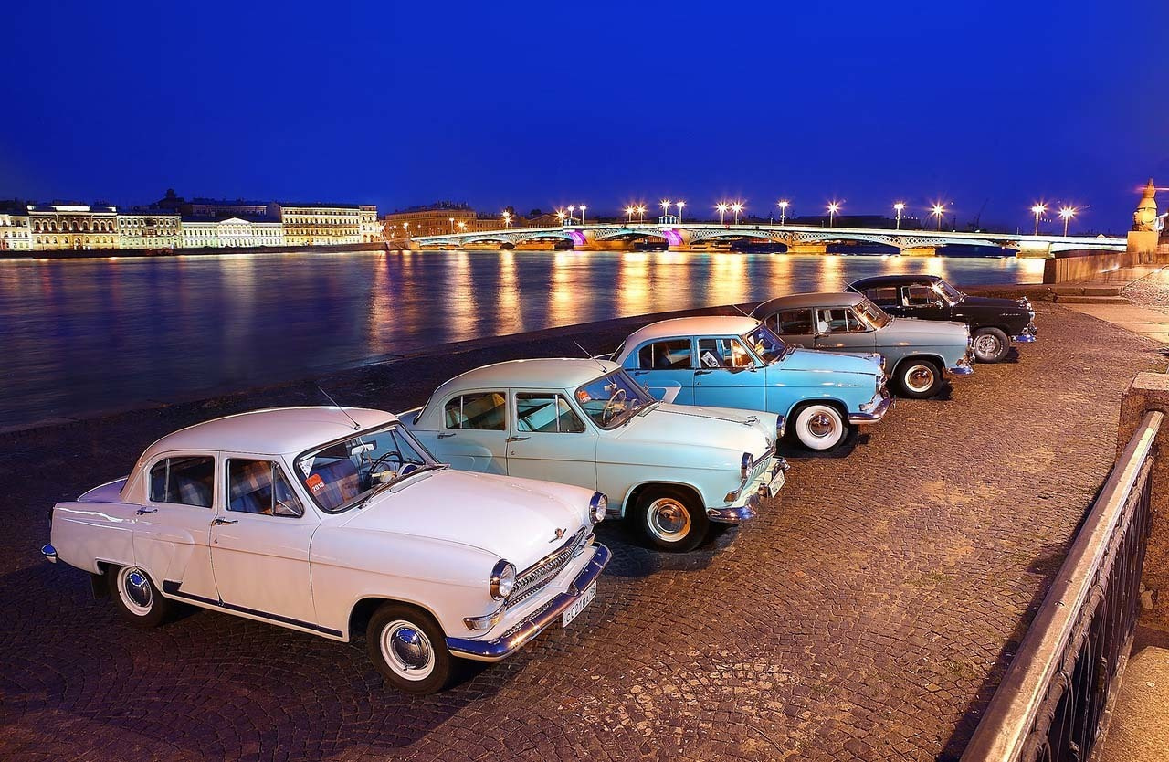 Газ 21 &  Газ 12. Фотограф Дмитрий Питерский