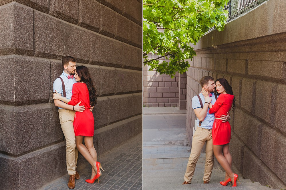 Катя и Виталик. Лавстори и свадебная прогулка. Фотограф в Варшаве Анна Розова