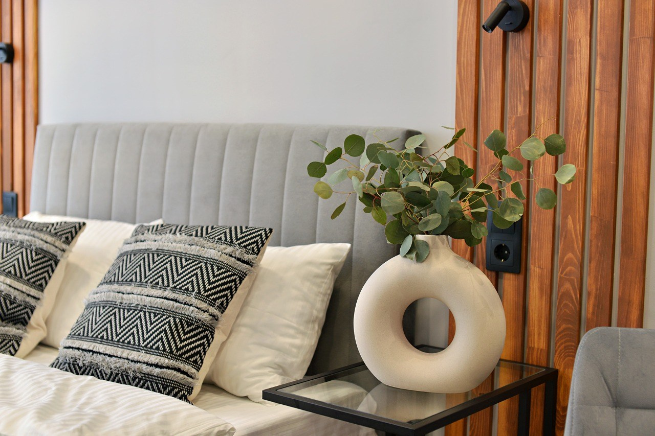 Апартменты в Нижнем Новгороде, 2021. 3D визуализация интерьера и архитектурной среды