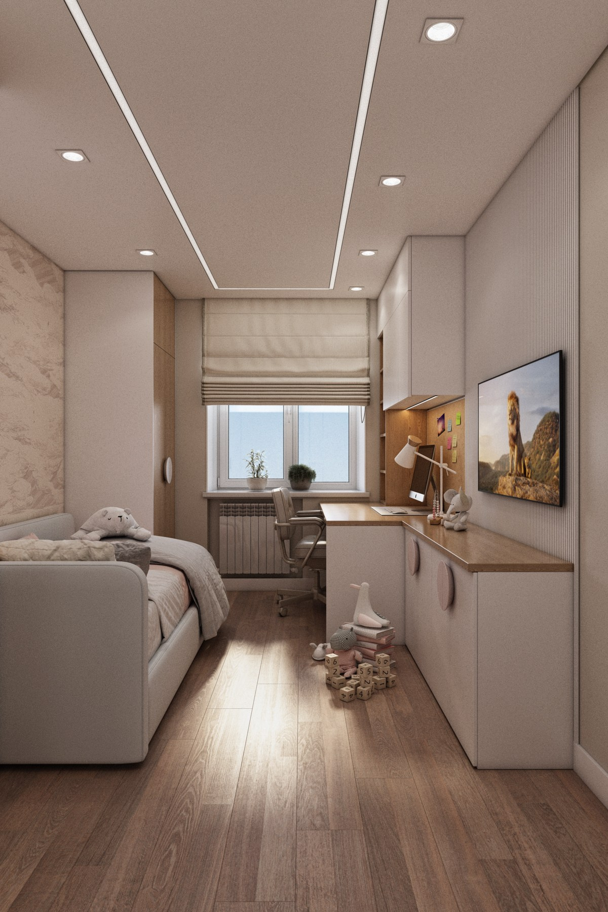 Простой и функциональный интерьер во вторичке. Дизайн-проекты жилых и общественных пространств во Владивостоке