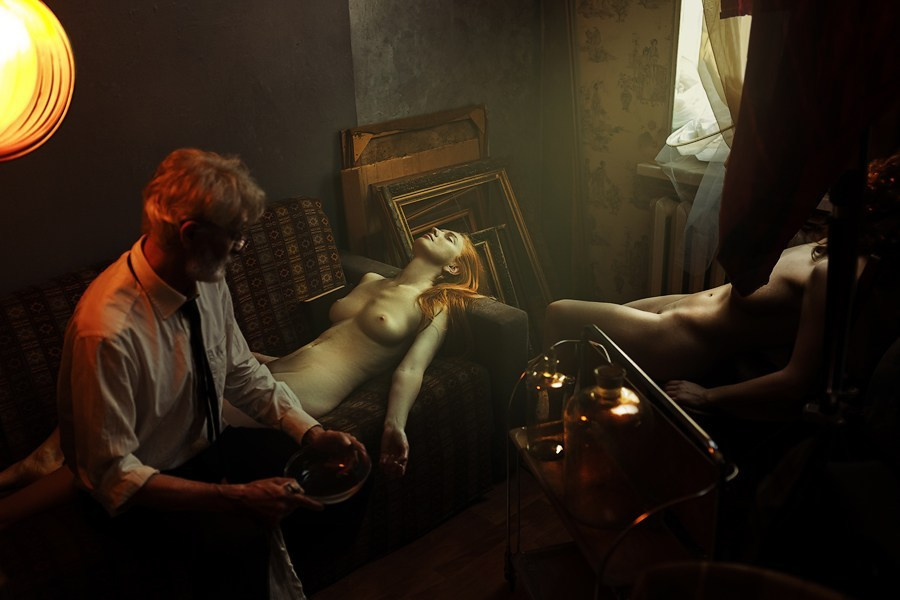 Арт-съемка для пары. ART PHOTOGRAPHER KIRILL SAKRUKIN