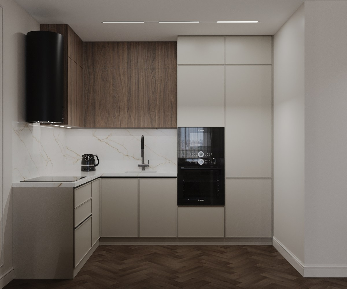 Квартира 52 кв. м. ЖК Сибиряков. Annything design