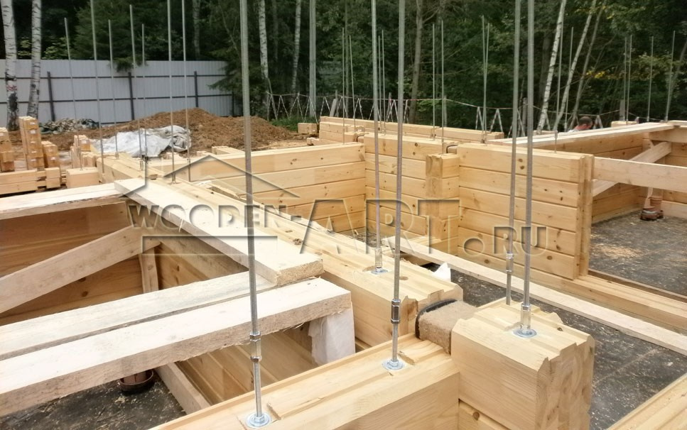 «Поляна» 288 кв. м. Проекты деревянных домов