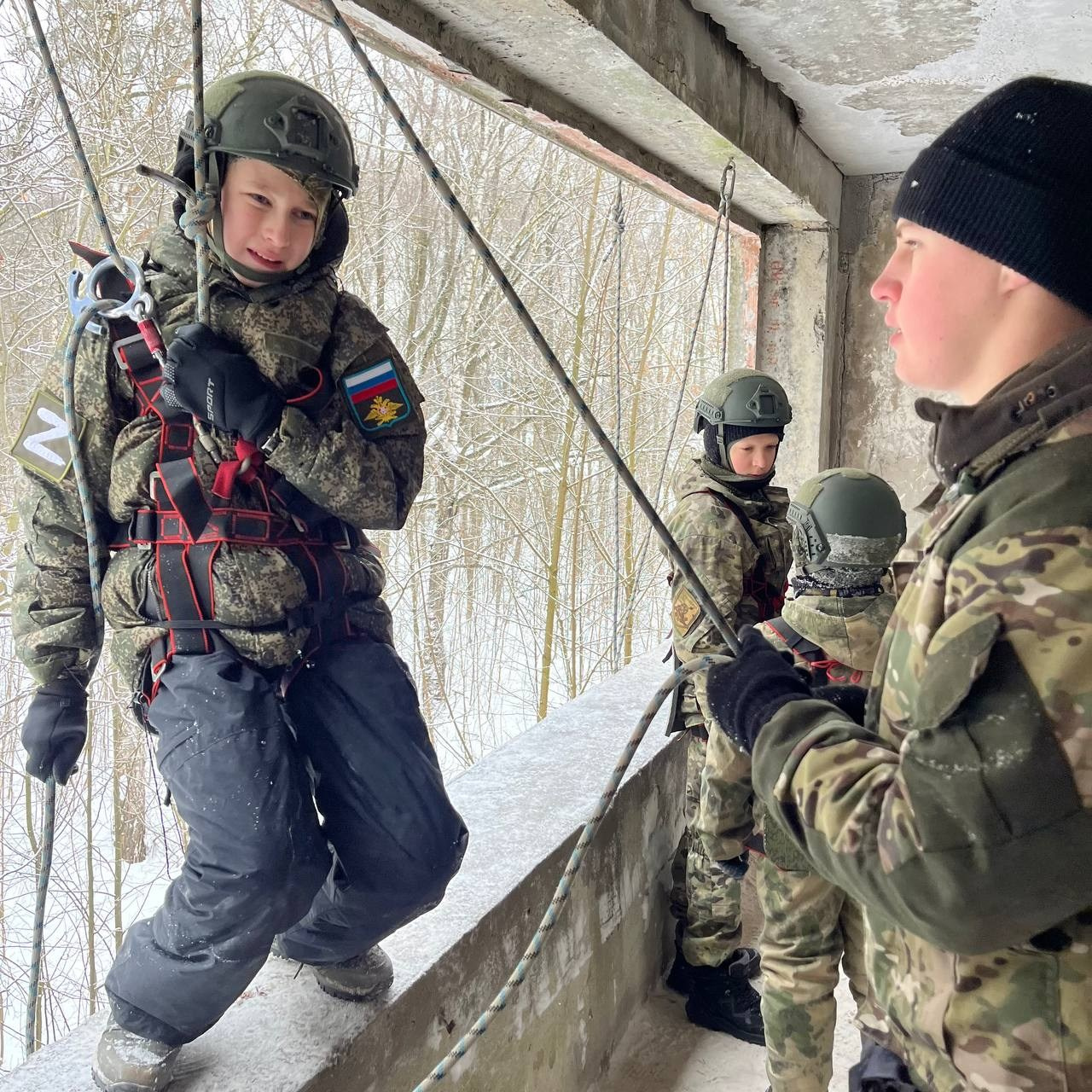 Высотно-штурмовая подготовка. Военно-тактический клуб «Барс»