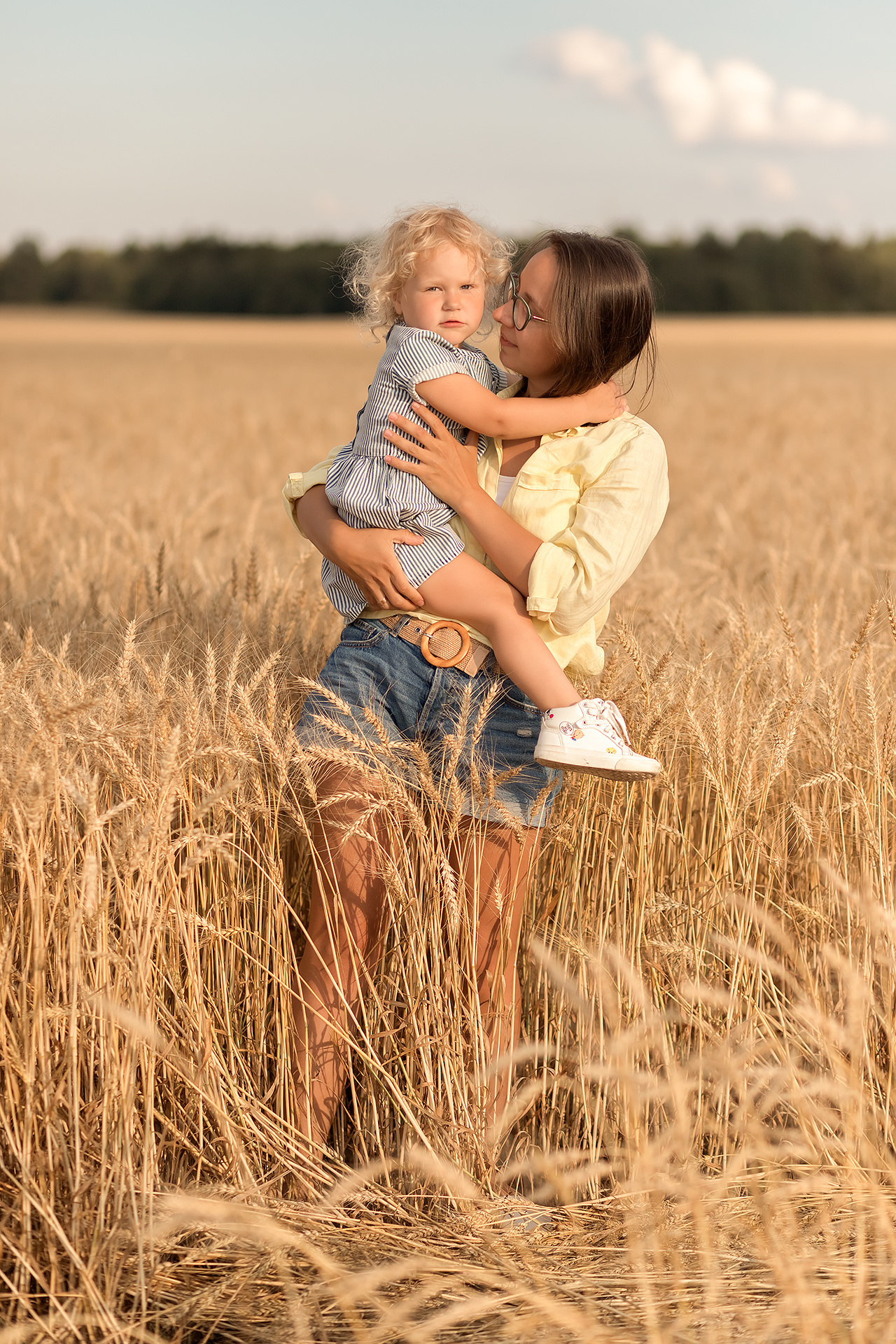 Маша, Андрей, Анюта и Олечка. Семейный фотограф в Санкт-Петербурге Анастасия Нечаева