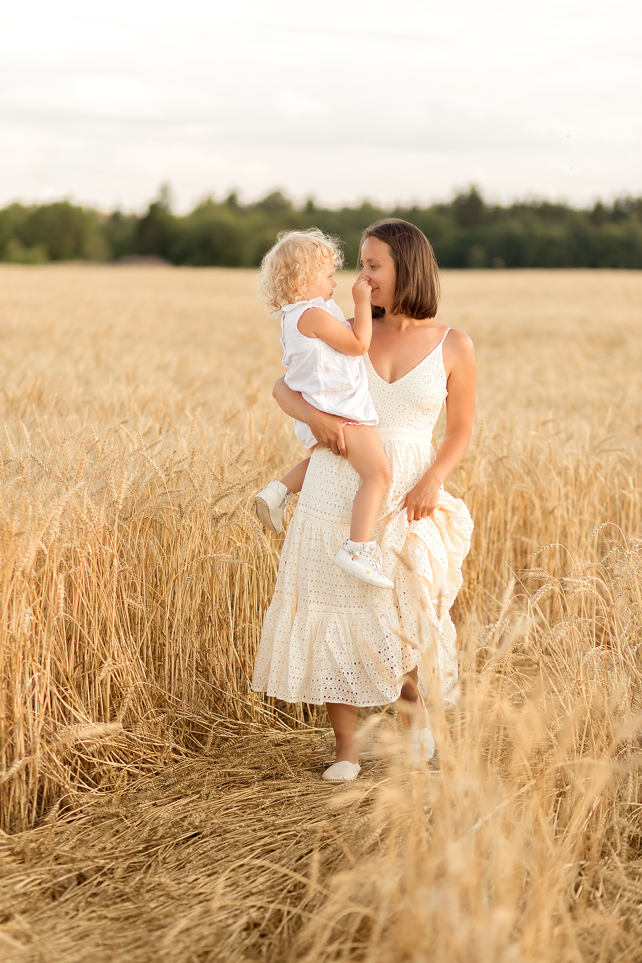 Маша, Андрей, Анюта и Олечка. Семейный фотограф в Санкт-Петербурге Анастасия Нечаева