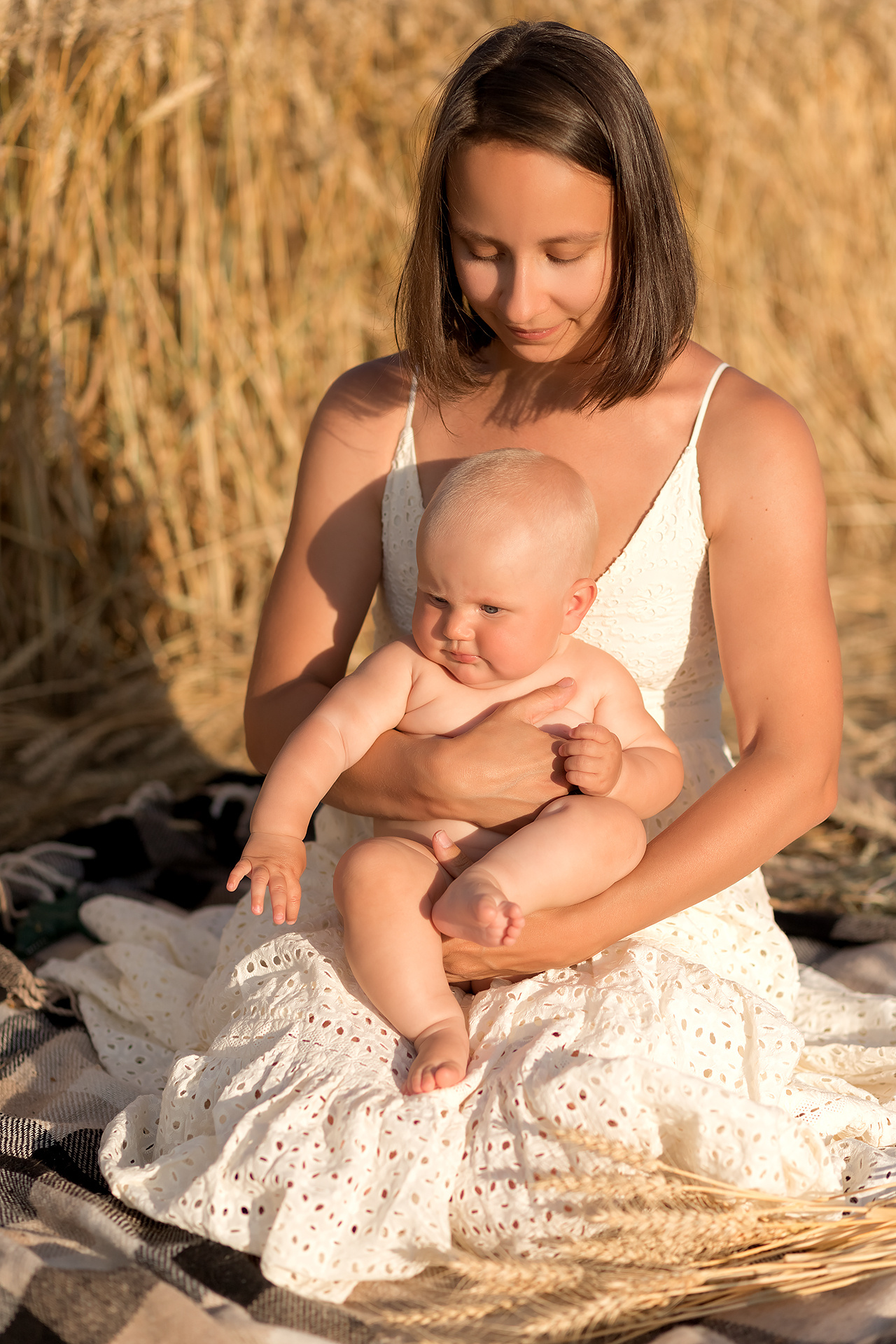 Маша, Андрей, Анюта и Олечка. Семейный фотограф в Санкт-Петербурге Анастасия Нечаева