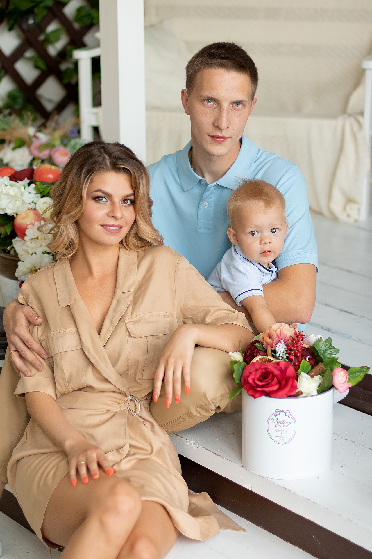 Семейная и детская фотосессия в студии. Семейный фотограф в Санкт-Петербурге Анастасия Нечаева